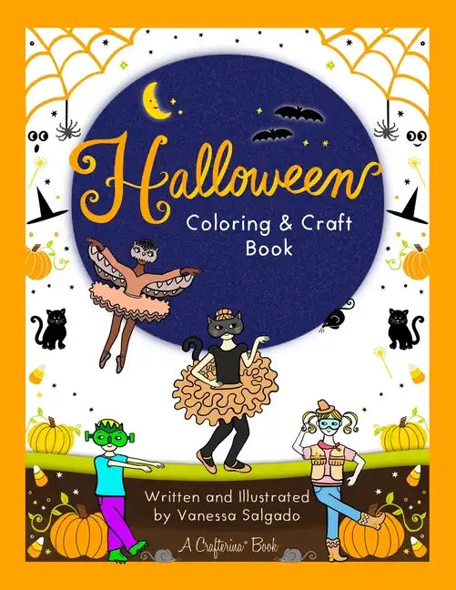 Halloween Coloring & Craft Book - Paperback