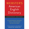 Webster's American English Dictionary, Expanded Edition - Paperback