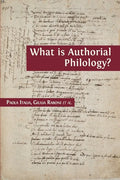What is Authorial Philology? - Paperback