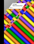 White Drawing Paper (70 Sheets) Pencil Cover - Paperback