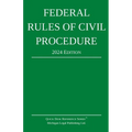 Federal Rules of Civil Procedure; 2024 Edition: With Statutory Supplement - Paperback