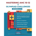 Mastering AMC 10-12 & Olympiad Challenges: Grades 8-12 - Paperback