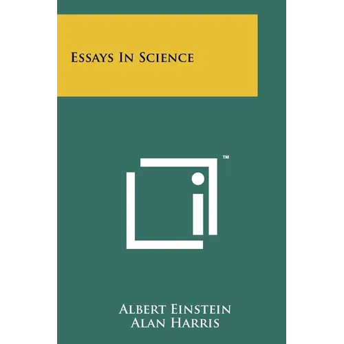 Essays In Science - Paperback
