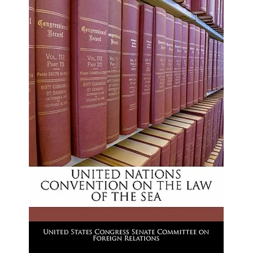 United Nations Convention on the Law of the Sea - Paperback