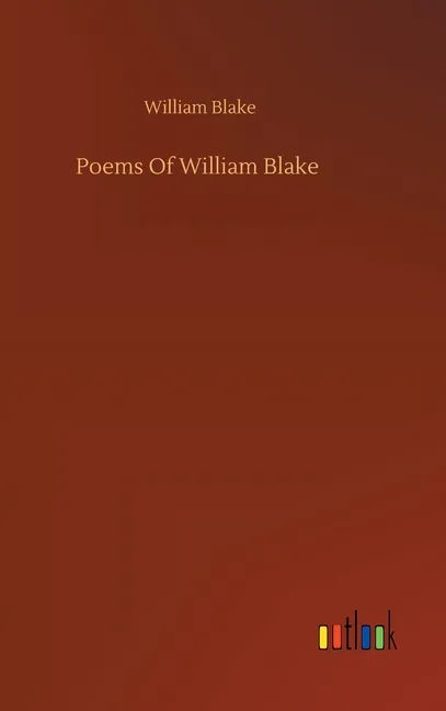 Poems Of William Blake - Hardcover