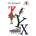 Doc Keagan's ZYX: Learning your letters in a unique way - Paperback