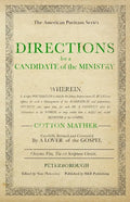 Directions for a Candidate of the Ministry - Paperback