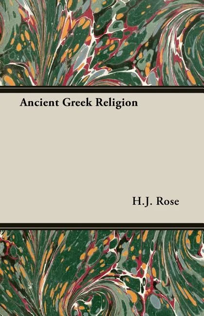 Ancient Greek Religion - Paperback