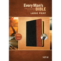 Every Man's Bible NIV, Large Print, Tutone - Imitation Leather