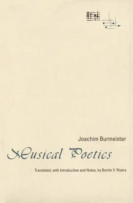 Musical Poetics - Hardcover