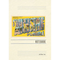 Vintage Lined Notebook Greetings from St. Augustine, Florida - Paperback