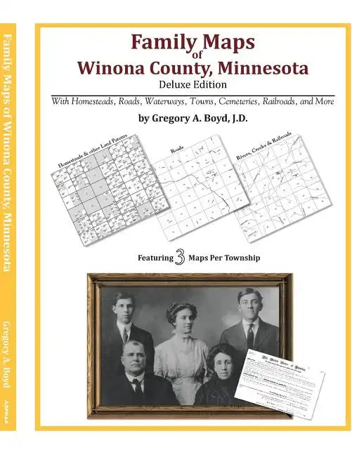 Family Maps of Winona County, Minnesota - Paperback