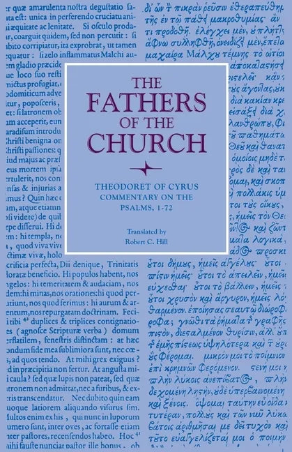 Commentary on the Psalms, 1-72 - Paperback