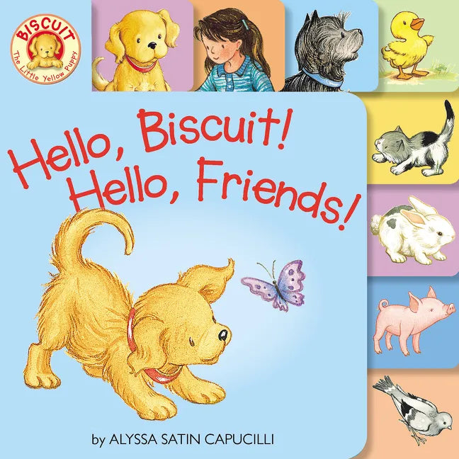 Hello, Biscuit! Hello, Friends! Tabbed Board Book - Board Book