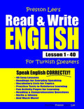 Preston Lee's Read & Write English Lesson 1 - 40 For Turkish Speakers - Paperback