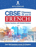CBSE French Classes IX and X: Practice Questions with Detailed Solutions - Paperback