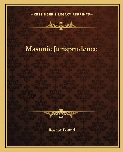 Masonic Jurisprudence - Paperback