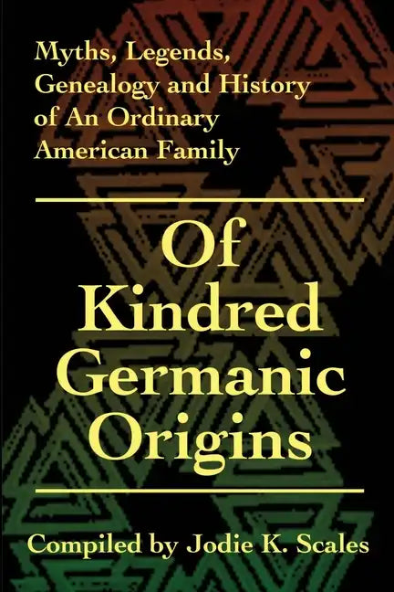 Of Kindred Germanic Origins - Paperback