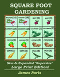 Square Foot Gardening: New And Expanded Supersize Large Print Version - Paperback