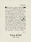 A Sum of One - Hardcover