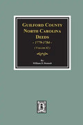 Guilford County, North Carolina Deeds, 1779-1784. (Volume #2) - Paperback