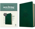 NLT Large Print Thinline Reference Bible, Filament Enabled (Leatherlike, Evergreen Mountain, Red Letter) - Imitation Leather