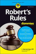 Robert's Rules for Dummies - Paperback