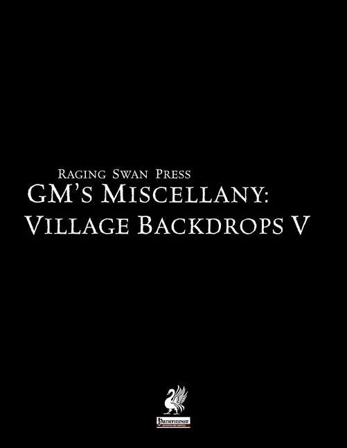 Gm's Miscellany: Village Backdrop V - Paperback