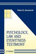Psychology, Law and Eyewitness Testimony - Paperback
