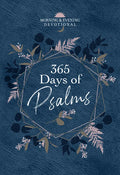 365 Days of Psalms: Morning & Evening Devotional - Imitation Leather
