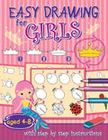 Easy drawing for girls: aged 4-8 - Paperback