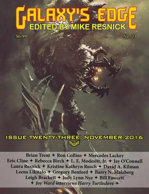 Galaxy's Edge Magazine: Issue 23, November 2016 - Paperback