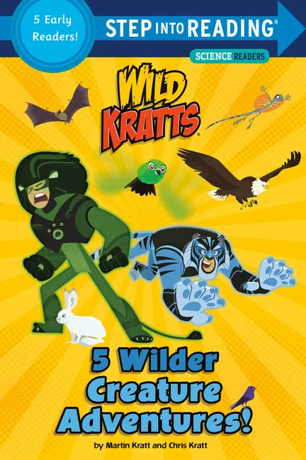 5 Wilder Creature Adventures (Wild Kratts) - Paperback