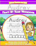 Audrey Letter Tracing for Kids Trace my Name Workbook: Tracing Books for Kids ages 3 - 5 Pre-K & Kindergarten Practice Workbook - Paperback