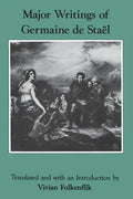 Major Writings of Germaine de Staël - Paperback
