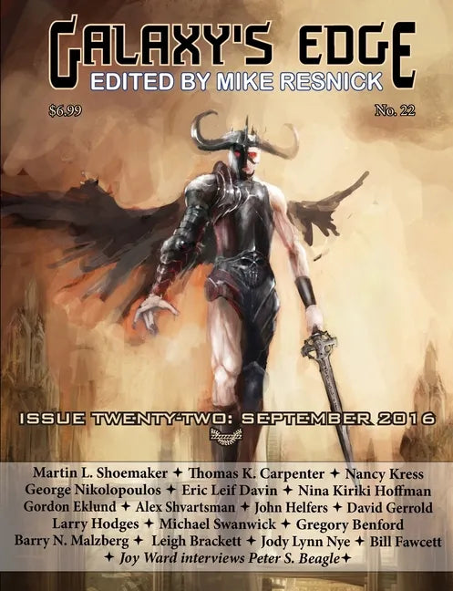 Galaxy's Edge Magazine: Issue 22, September 2016 - Paperback