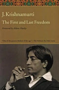 The First and Last Freedom - Paperback