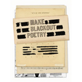 Make Blackout Poetry: Turn These Pages Into Poems - Paperback