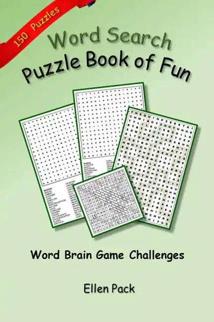 Word Search Puzzle Book of Fun: Word Brain Game Challenges - Paperback