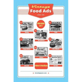 Vintage Food Ads - Paperback