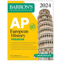 AP European History Premium, 2024: 5 Practice Tests + Comprehensive Review + Online Practice - Paperback