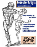 Poses for Artists Volume 1 - Dynamic and Sitting Poses: An Essential Reference for Figure Drawing and the Human Form - Paperback