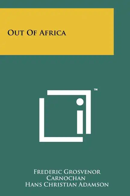 Out Of Africa - Paperback