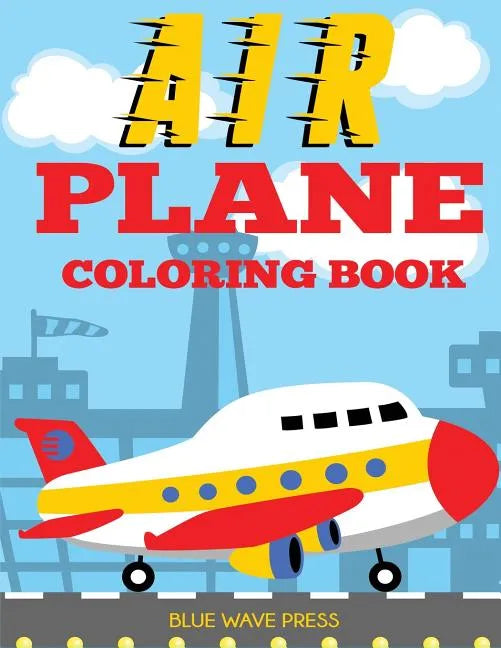 Airplane Coloring Book - Paperback