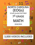7th Grade NORTH CAROLINA EOGs, 2019 MATH, Test Prep: 7th Grade NORTH CAROLINA END OF GRADE 2019 MATH Test Prep/Study Guide - Paperback