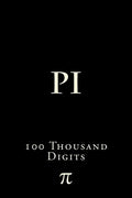 Pi: 100 Thousand Digits - Paperback