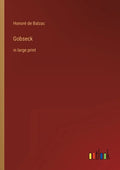 Gobseck: in large print - Paperback
