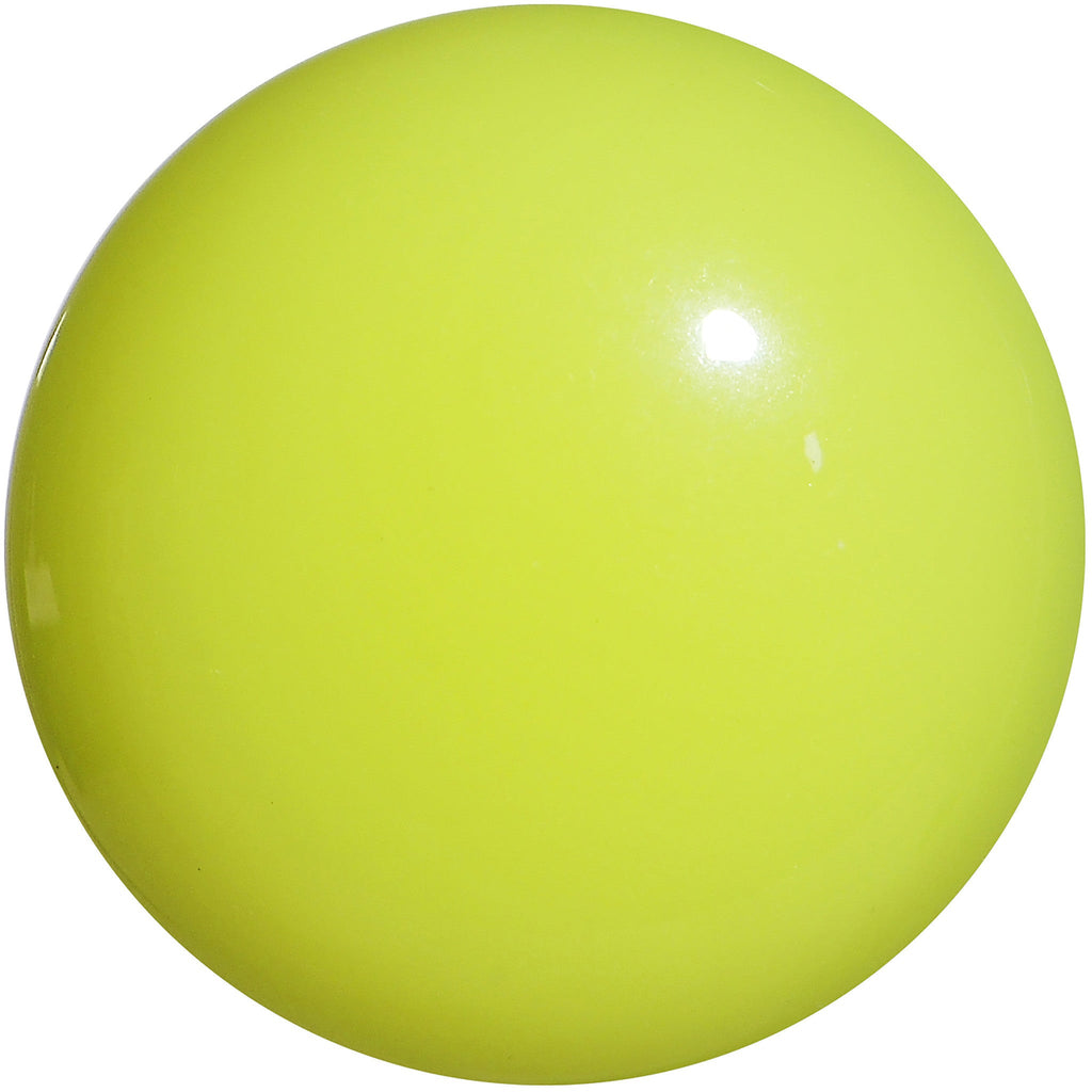 4G White Neon Yellow Acrylic Saddle Plug