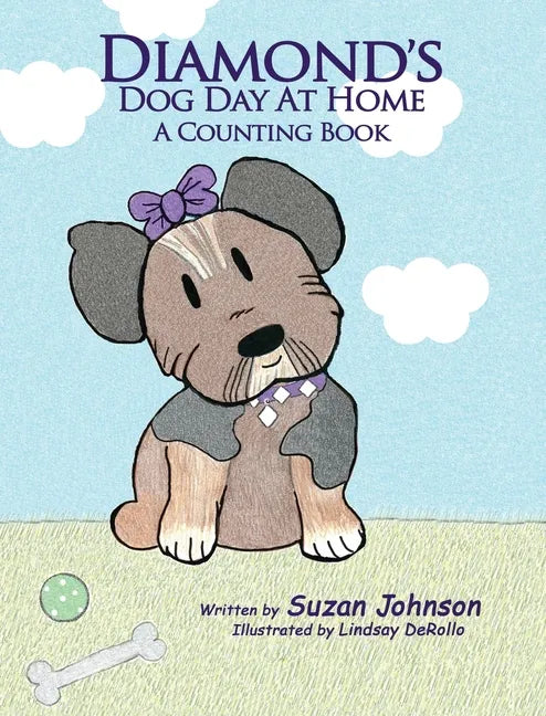 Diamond's Dog Day at Home: A Counting Book - Hardcover