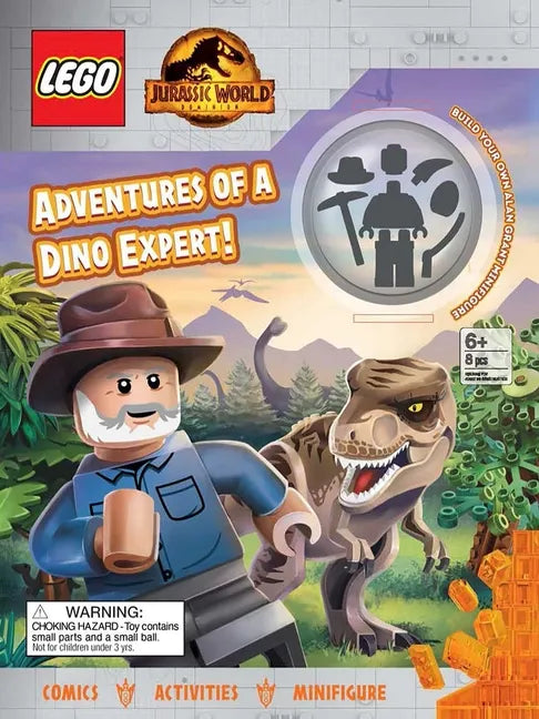 Lego Jurassic World: Adventures of a Dino Expert! - Paperback